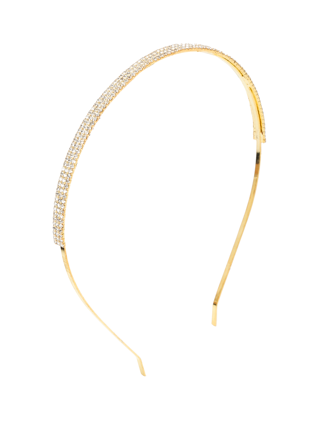 YouBella Jewellery Hair Band Hair Accessories for Girls and Women (Gold) (YBHAIR_41695)