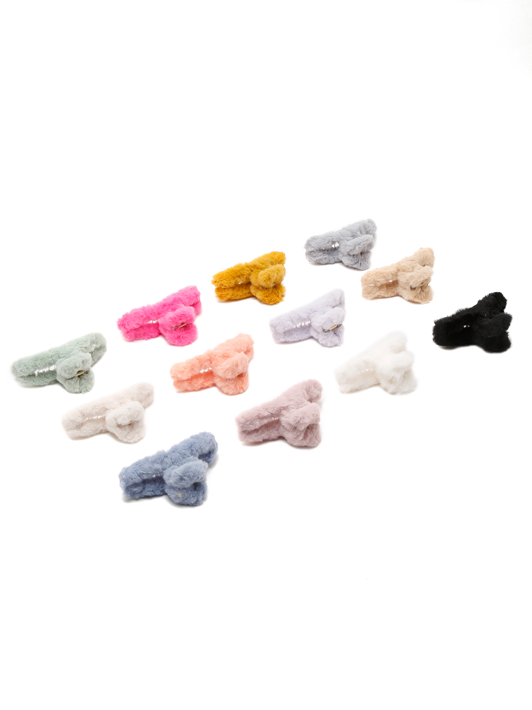 YouBella Jewellery for Women Stylish Combo of 12 Hair Accessories Hair Clutchers for Women and Girls (Multi) (YBHAIR_41698)