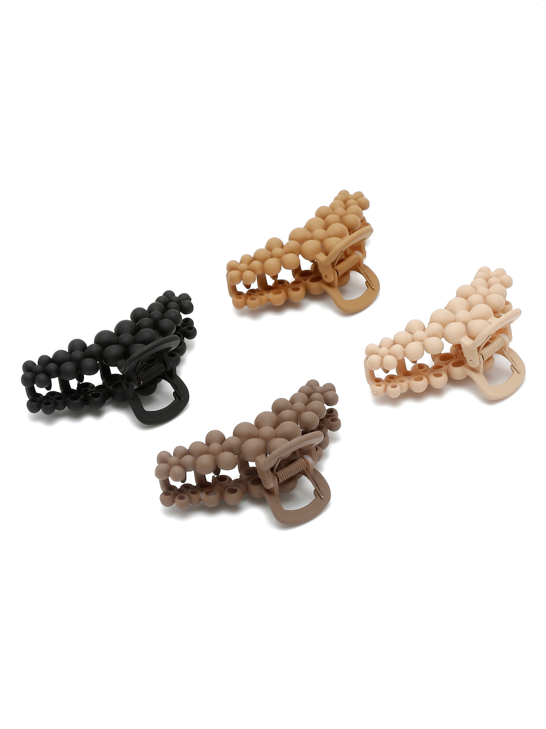 YouBella Jewellery for Women Stylish Combo of 4 Hair Accessories Hair Clutchers for Women and Girls (Multi)