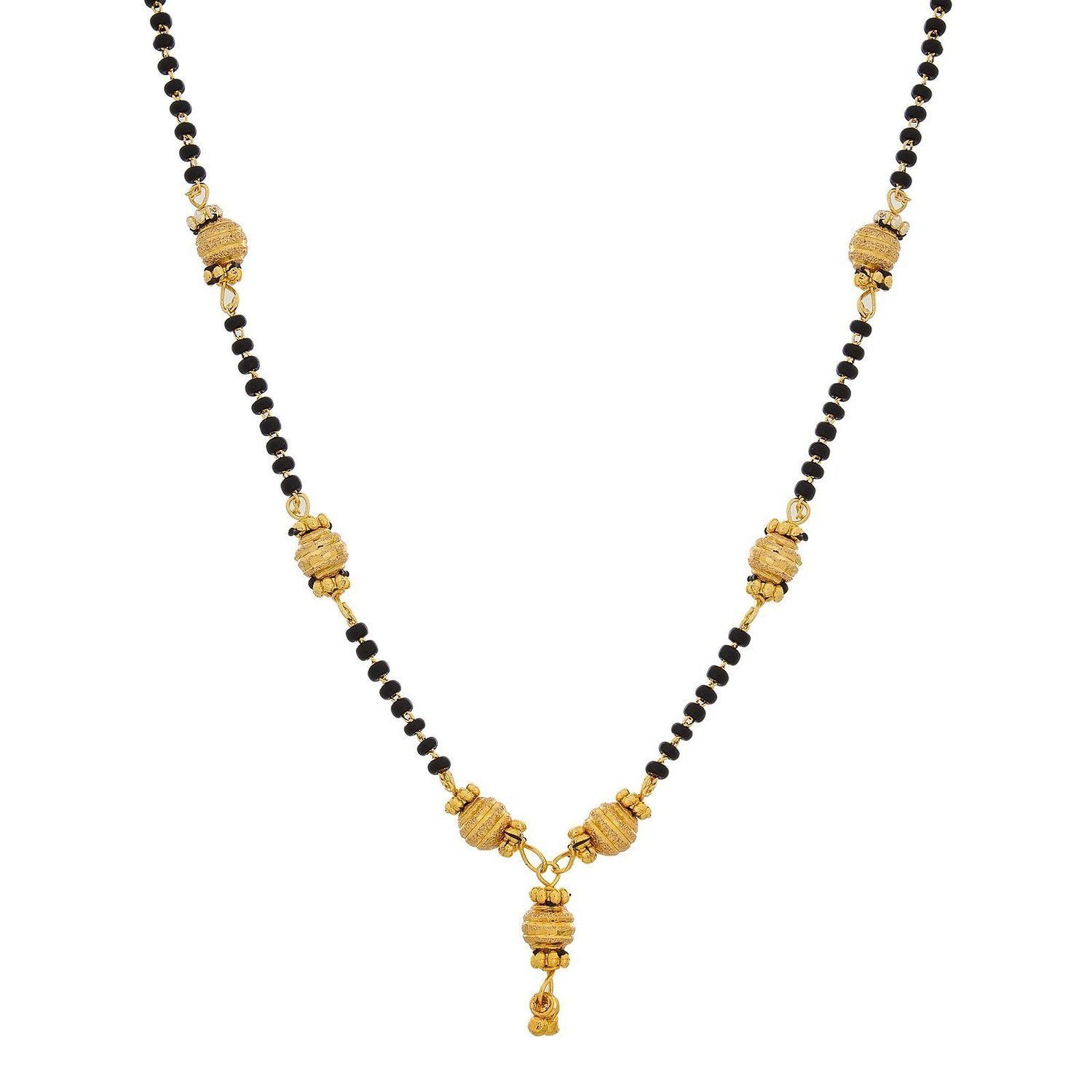 YouBella Jewellery Gold Plated Mangalsutra Necklace For Girls And Women
