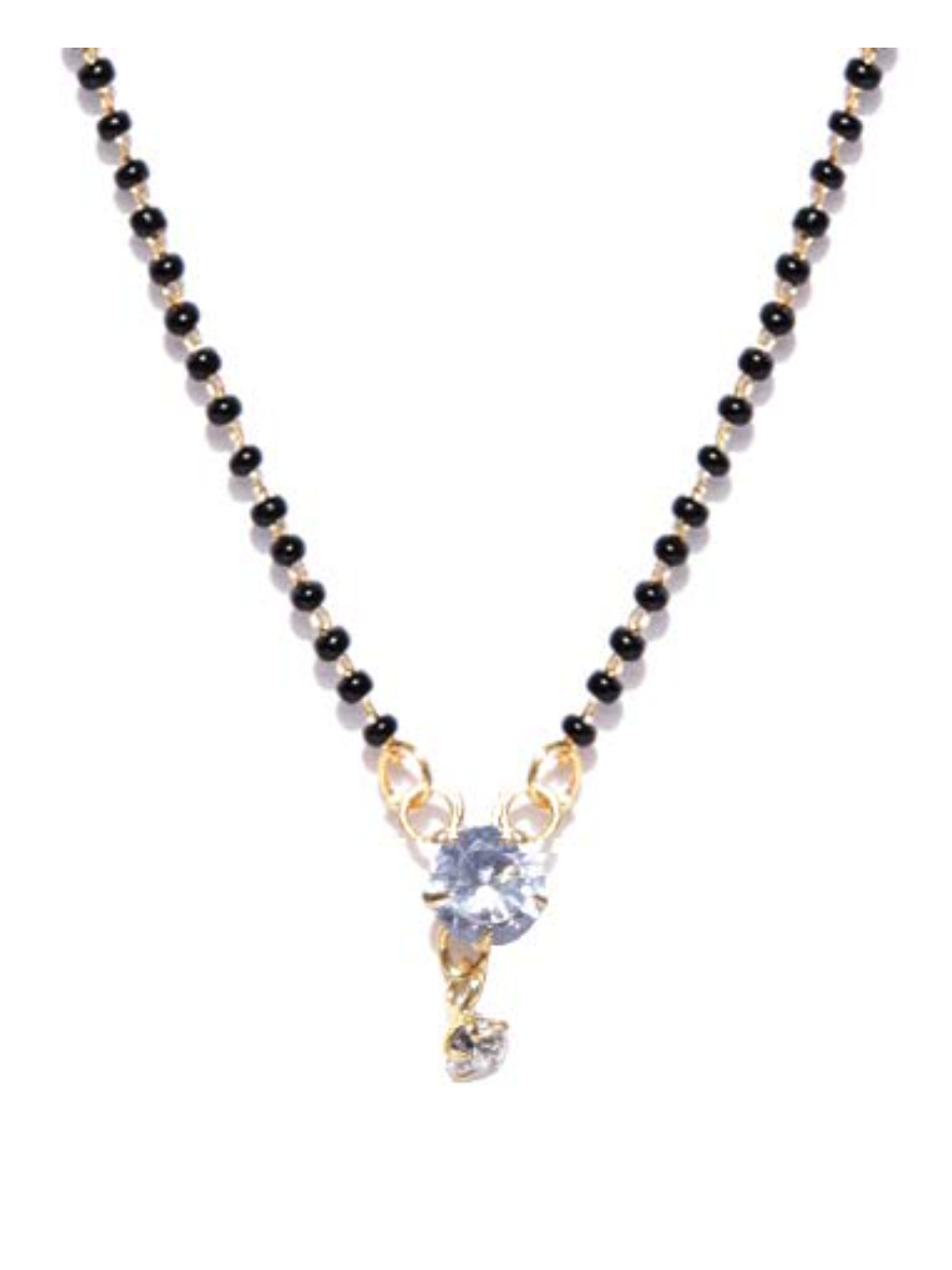 YouBella American Diamond Mangalsutra Jewellery for Girls and Women