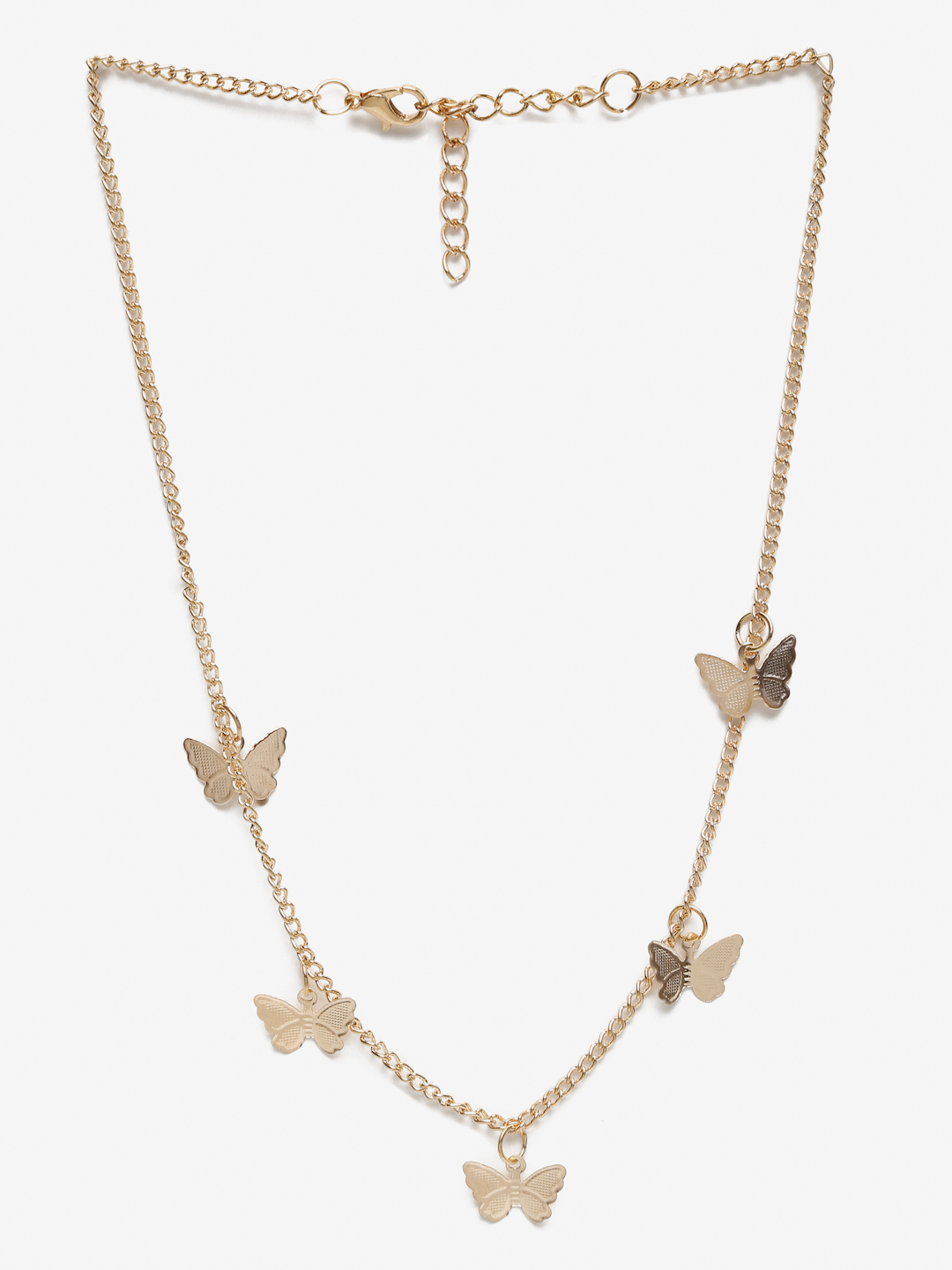 YouBella 
Gold-Toned Gold-Plated Necklace