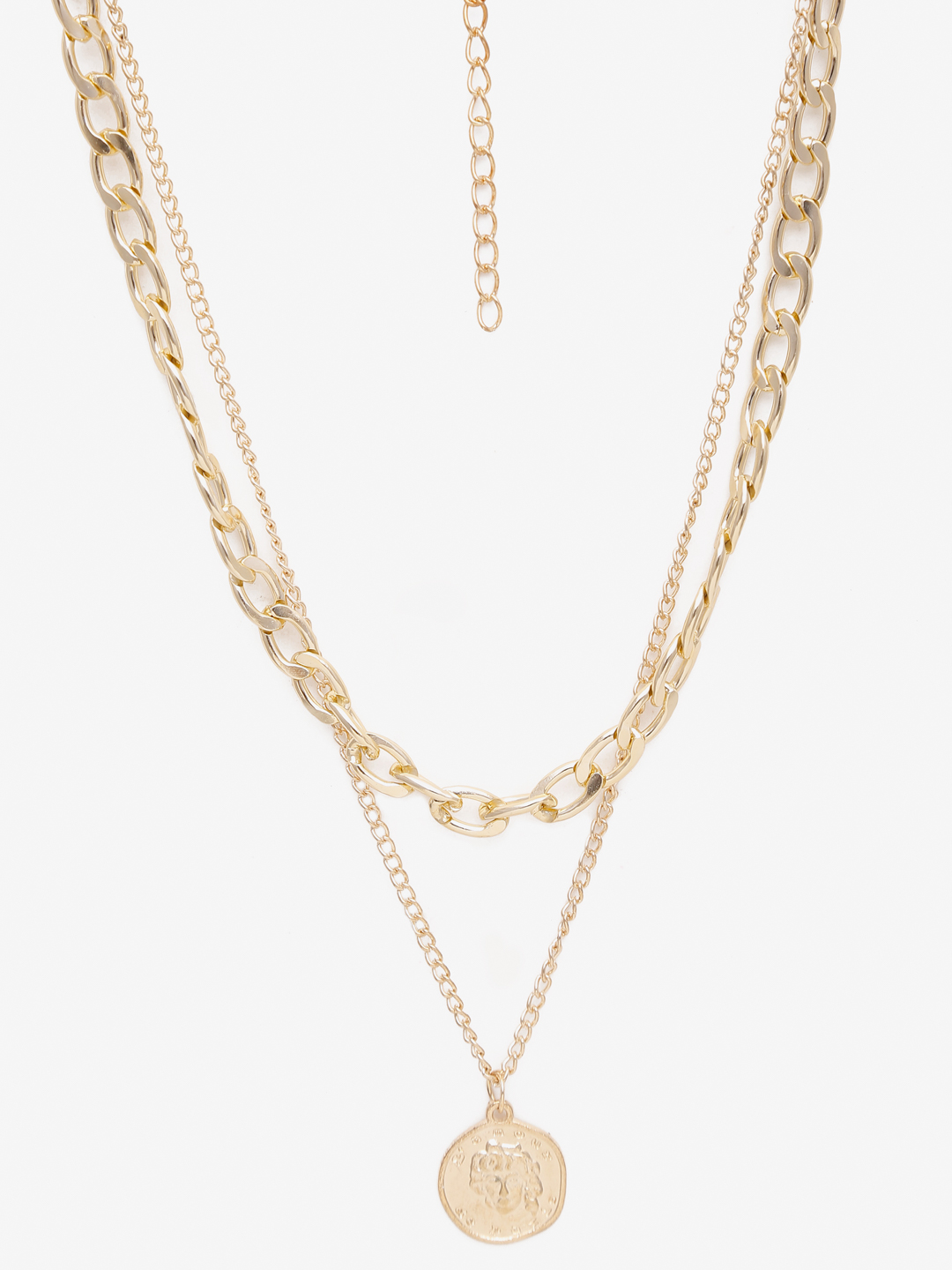 YouBella 
Set of 2 Gold-Toned Gold-Plated Necklaces