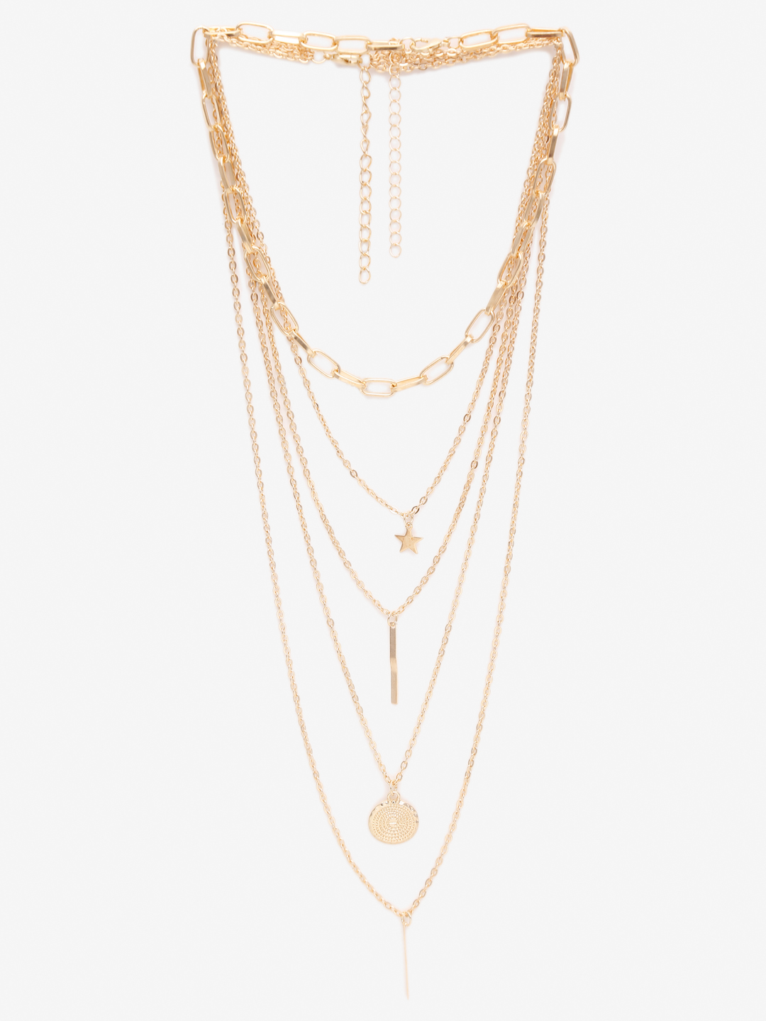 YouBella 
Set of 2 Gold-Toned Gold-Plated Chains