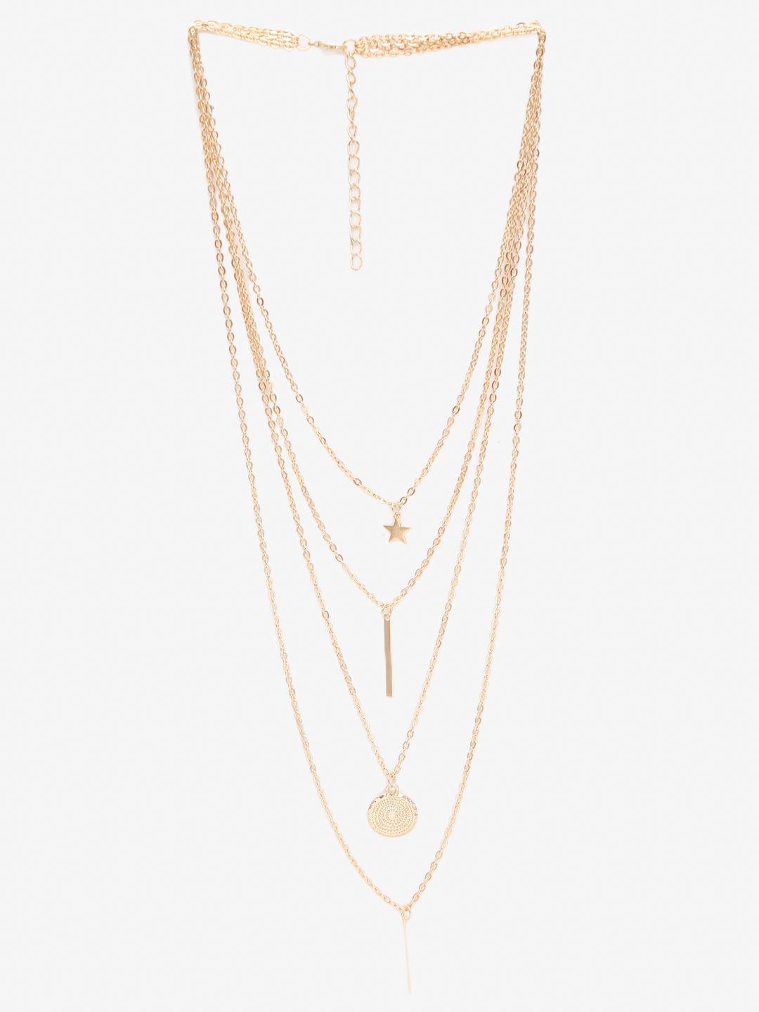 YouBella 
Set of 2 Gold-Toned Gold-Plated Chains