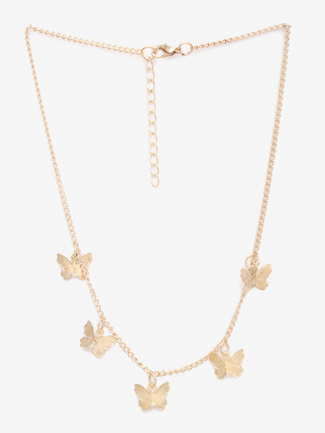 YouBella 
Set of 2 Gold-Toned Necklaces