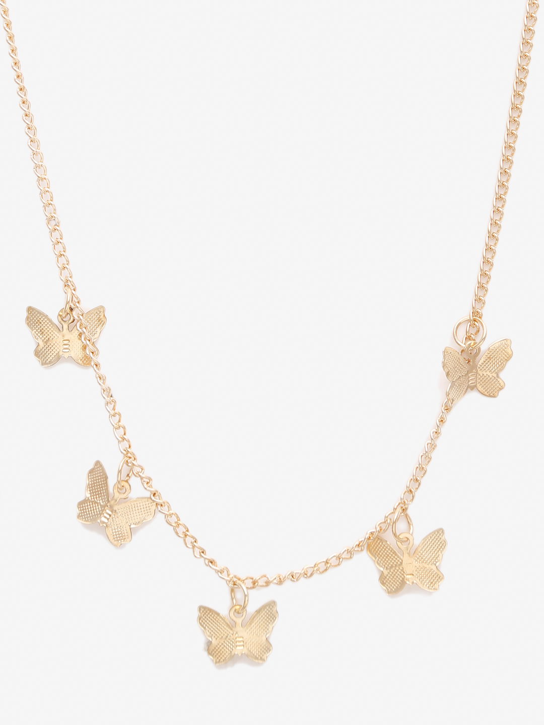 YouBella 
Set of 2 Gold-Toned Necklaces