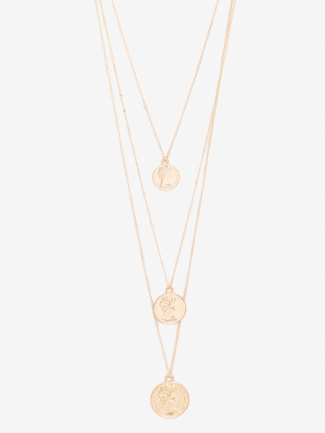 YouBella 
Set of 2 Gold-Toned Gold-Plated Necklaces
