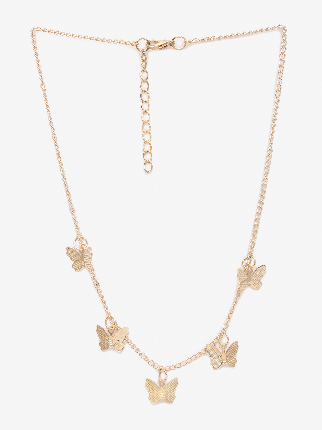 YouBella 
Set of 2 Gold-Toned Gold-Plated Necklaces