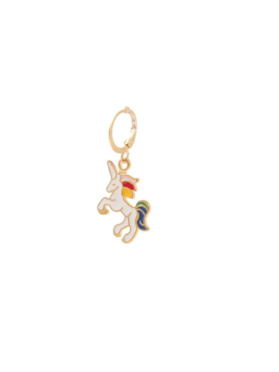 YouBella Jewellery Gold Plated Unicorn Necklace Jewellery Set with Earrings for Girls and Women (Multicolor) (YBNK_50173)