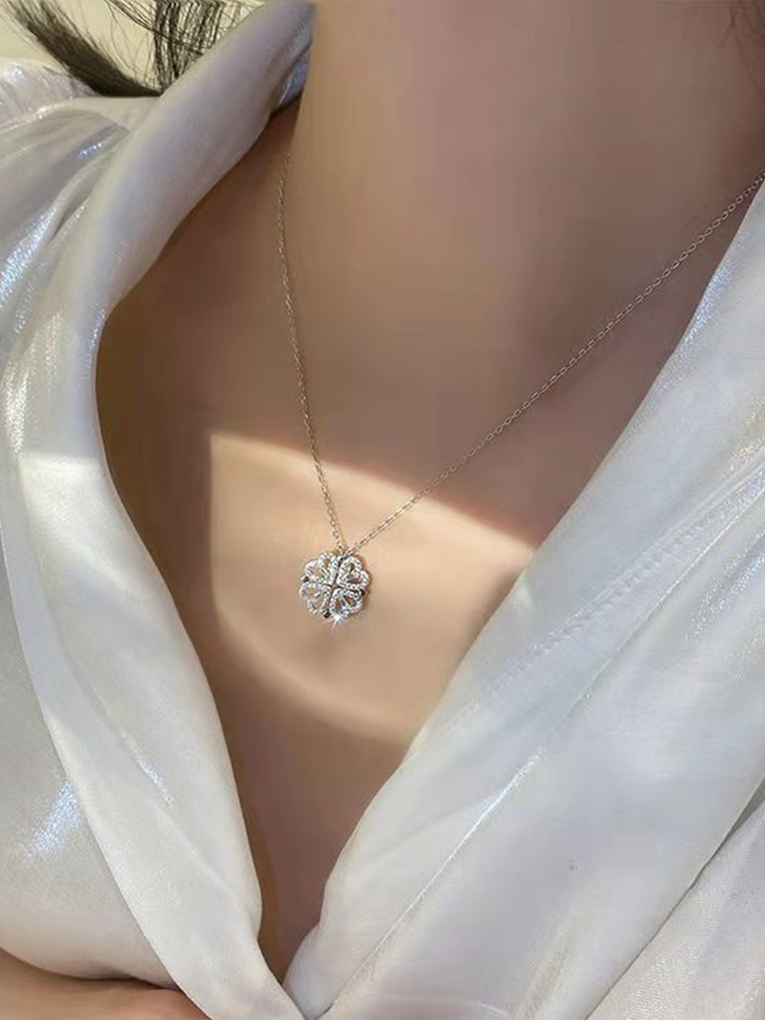 YouBella Jewellery Gold Plated Crystal Studded Necklace for Girls and Women (Gold) (YBNK_50180)
