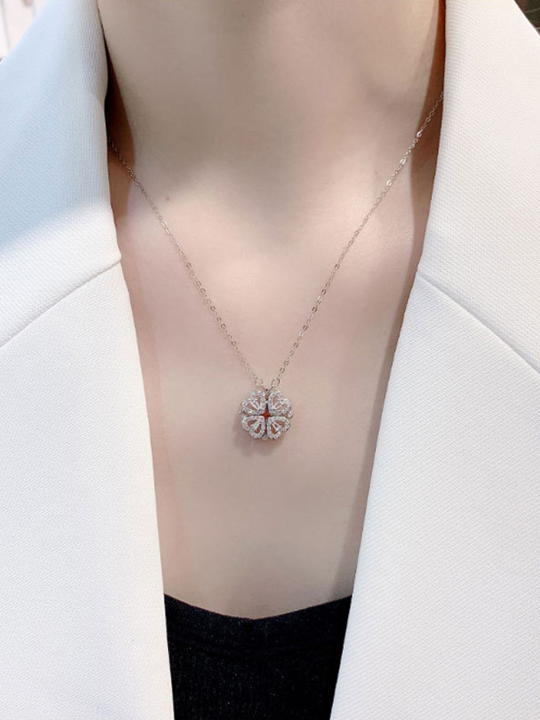 YouBella Jewellery Gold Plated Crystal Studded Necklace for Girls and Women (Gold) (YBNK_50180)