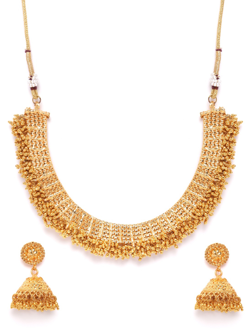 YouBella Gold-Plated Jewellery Set