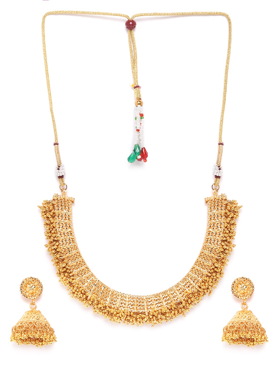 YouBella Gold-Plated Jewellery Set