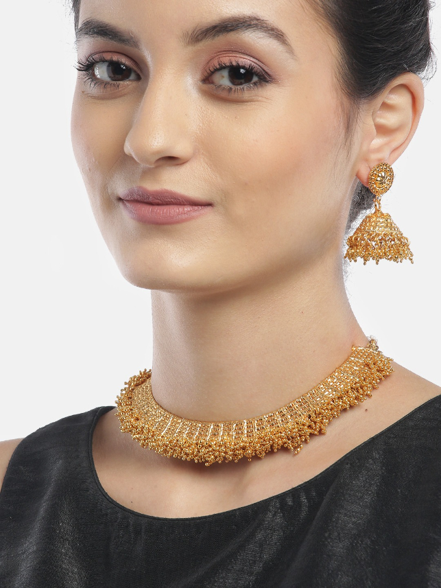 YouBella Gold-Plated Jewellery Set