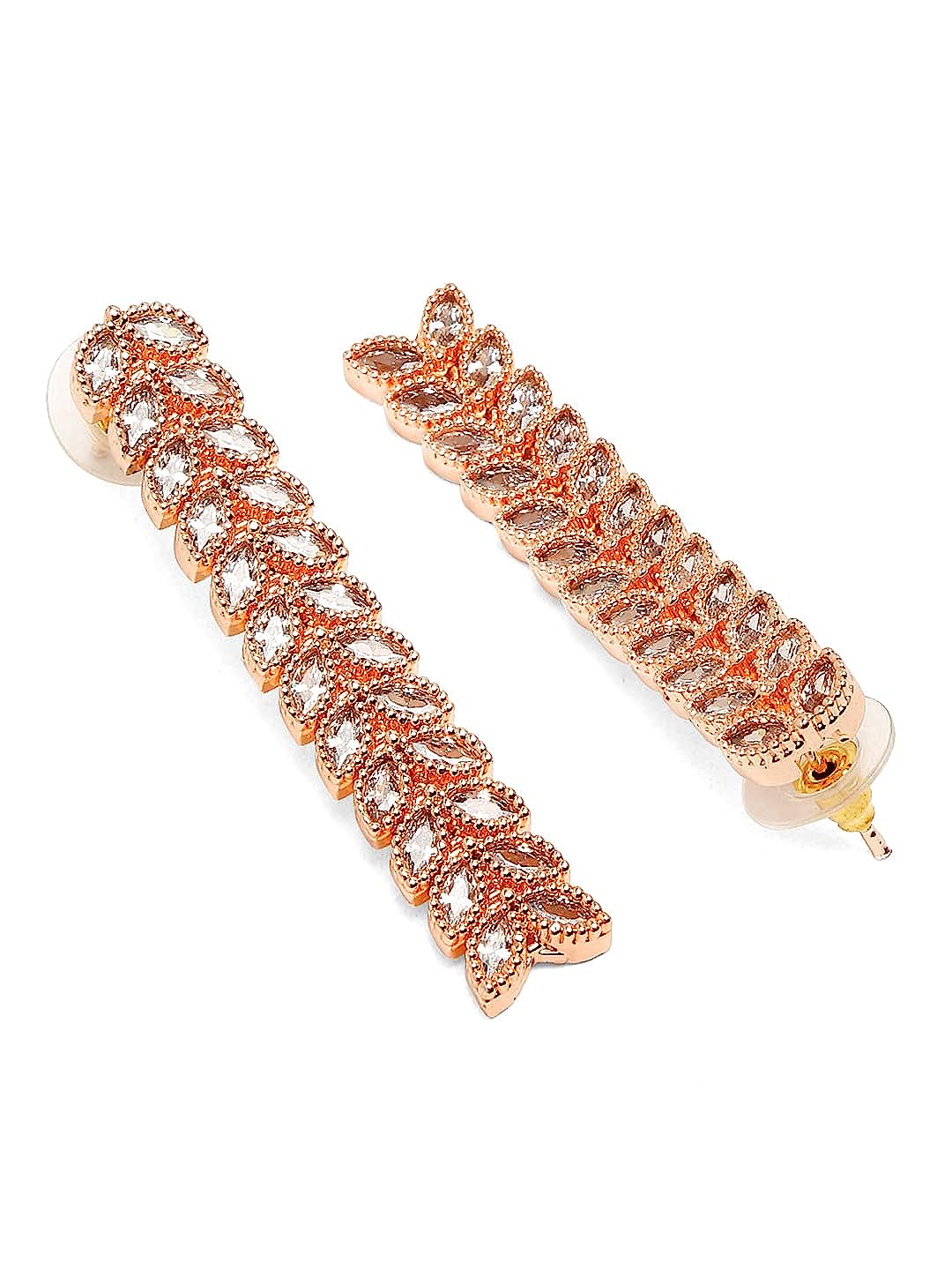 YouBella Jewellery Celebrity Inspired Gold Plated Jewellery Set with Earrings for Girls and Women (YBNK_50441) (Gold)