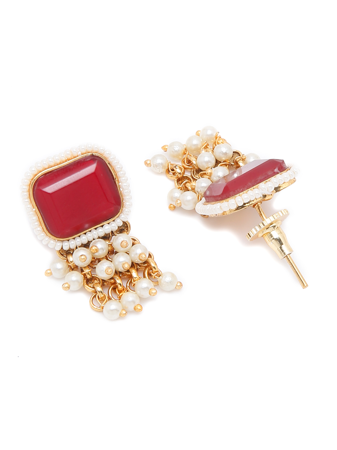 YouBella Jewellery Celebrity Inspired Gold Plated Necklace Jewellery Set for Girls and Women