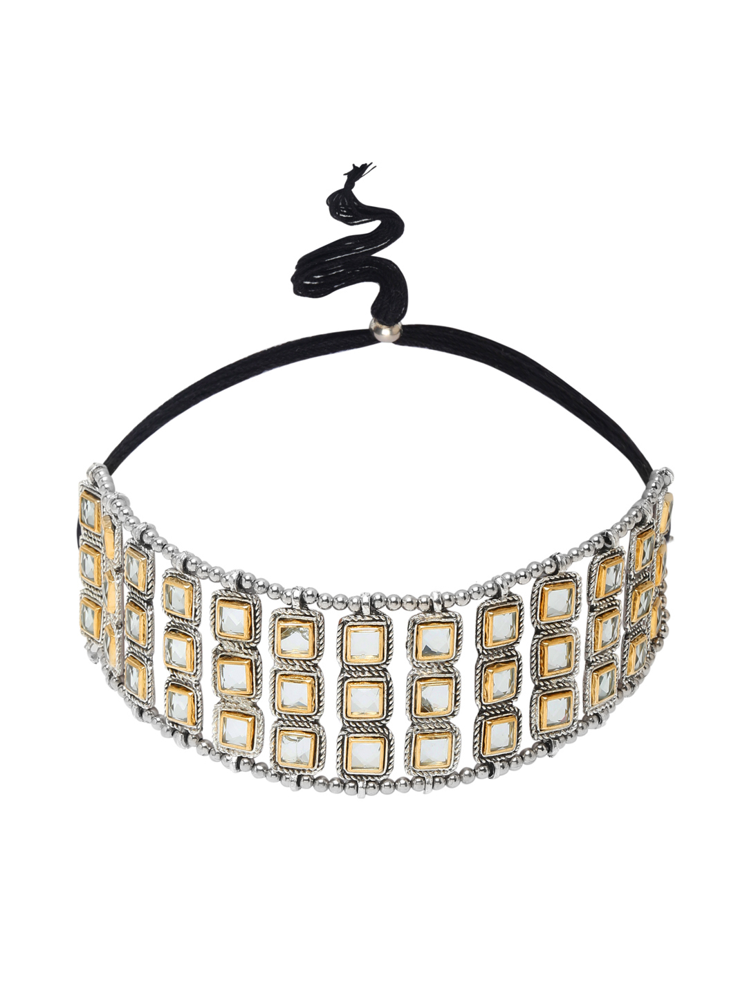 YouBella Jewellery Celebrity Inspired Gold Plated Necklace Jewellery Set for Girls and Women