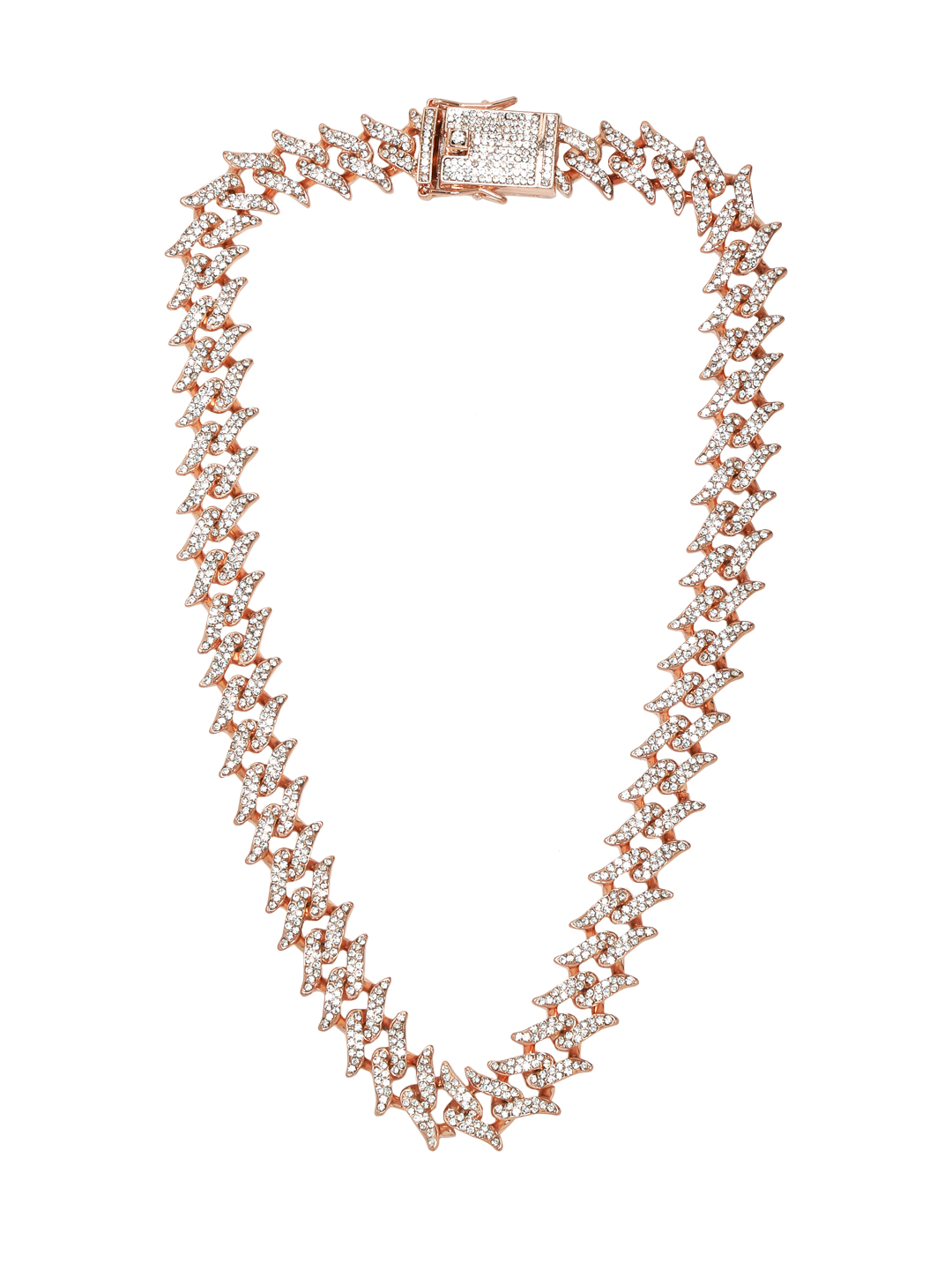 YouBella Jewellery for Men Chunky And Bold Gold Plated Celebrity Inspired Necklace Chain for Men and Boys (YBNK_50573) (Gold)