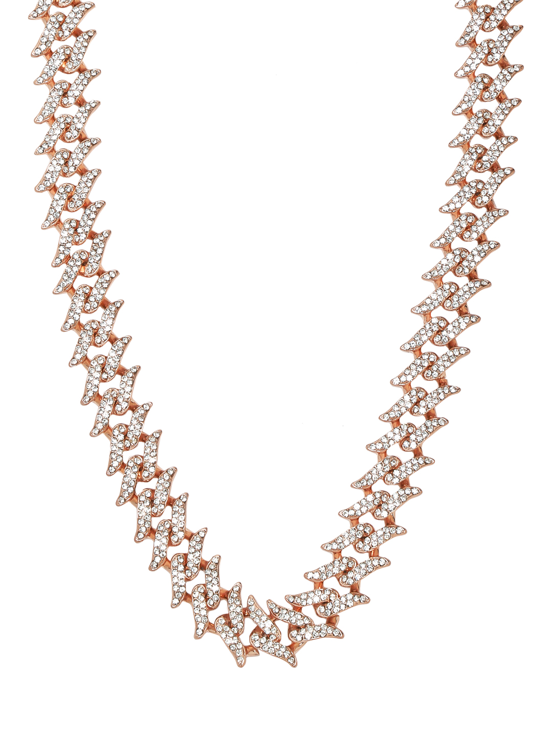 YouBella Jewellery for Men Chunky And Bold Gold Plated Celebrity Inspired Necklace Chain for Men and Boys (YBNK_50573) (Gold)