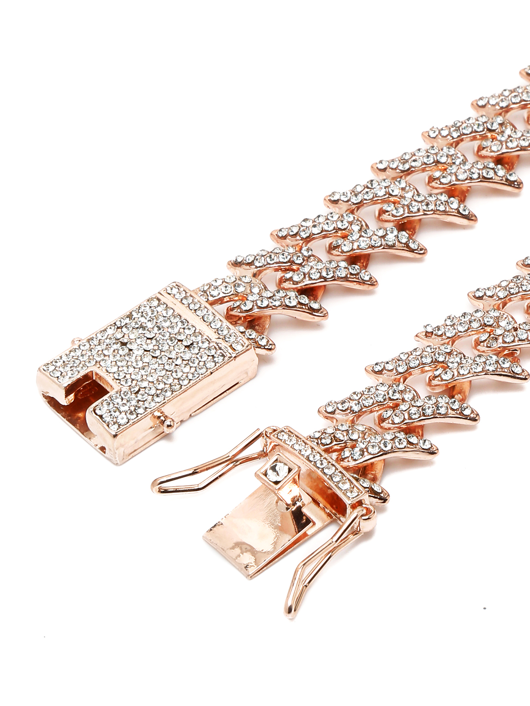 YouBella Jewellery for Men Chunky And Bold Gold Plated Celebrity Inspired Necklace Chain for Men and Boys (YBNK_50573) (Gold)