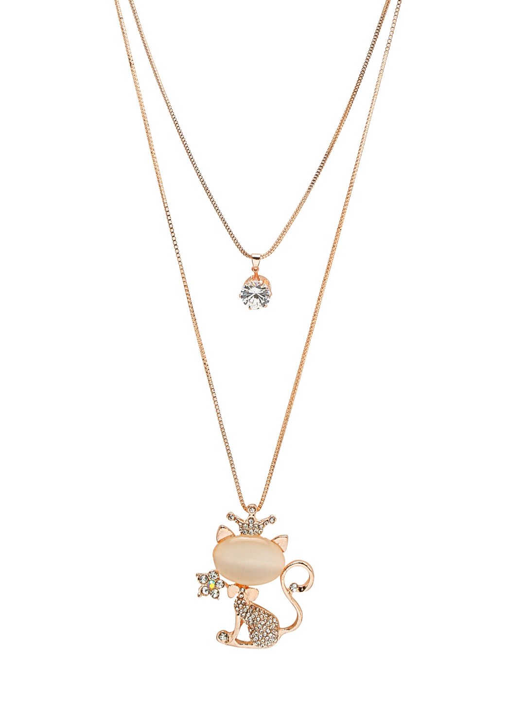 YouBella Jewellery for Women Necklace Chain for Women and Girls