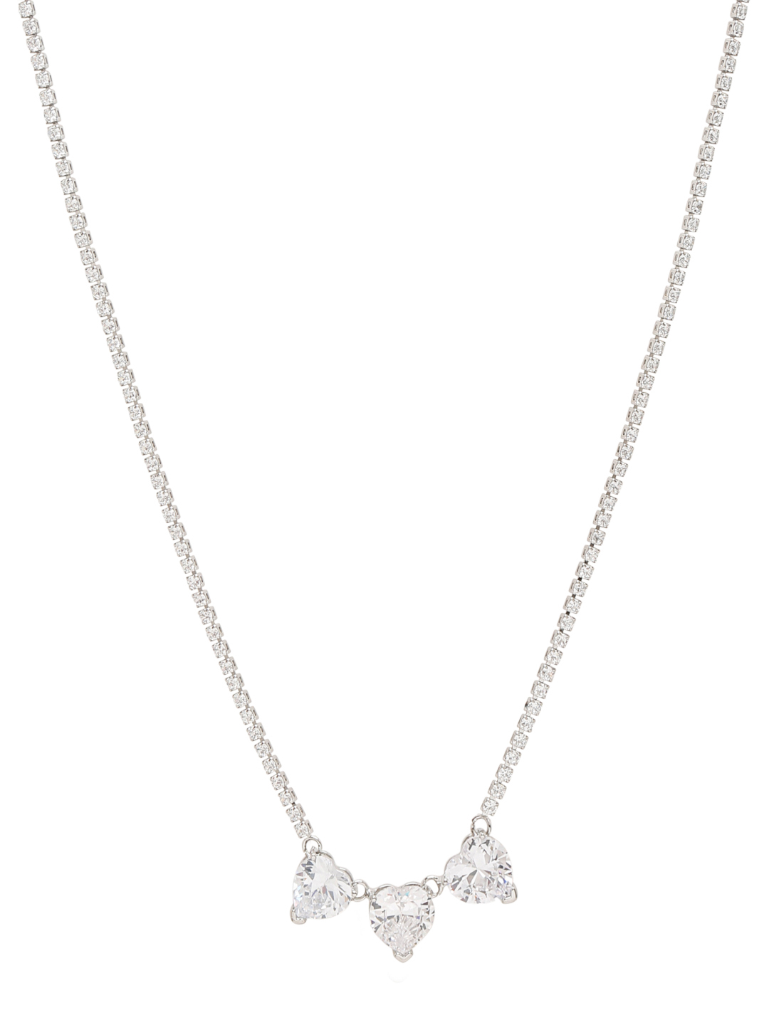 YouBella Jewellery for women Celebrity Inspired Silver Plated Necklace for Women and Girls