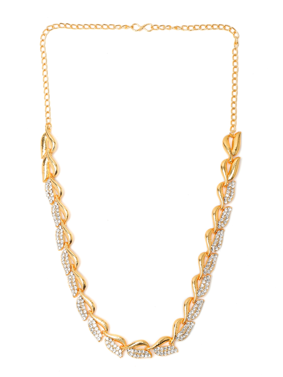 YouBella Austrian Diamond Necklace Set/Jewellery Set with Earrings For Girls And Women ���