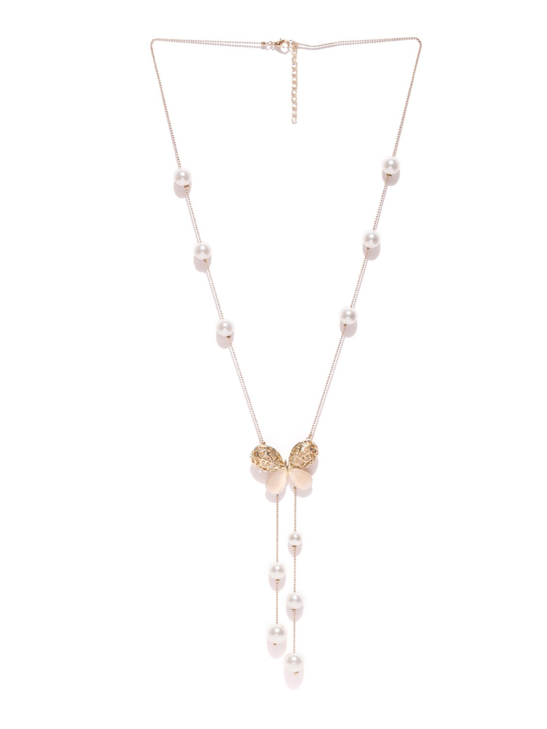 YouBella Fashion Jewellery Stylish Pendants for Girls with Long Chain Pendent Party Western Wear Necklace For Women & Girls