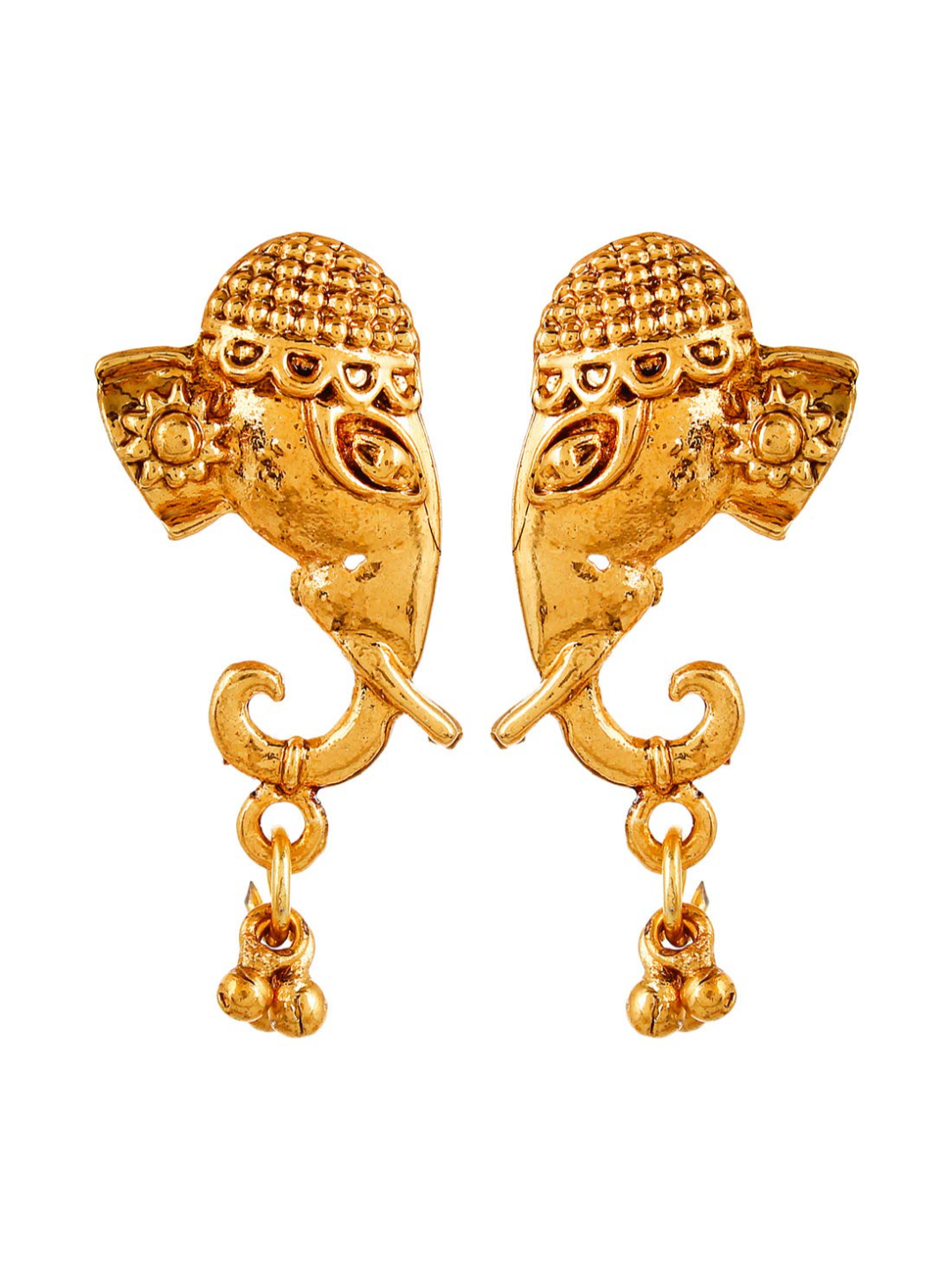YouBella Fashion Jewellery Gold Plated Bahubali Traditional Necklace Jewellery Set with Earrings For Women