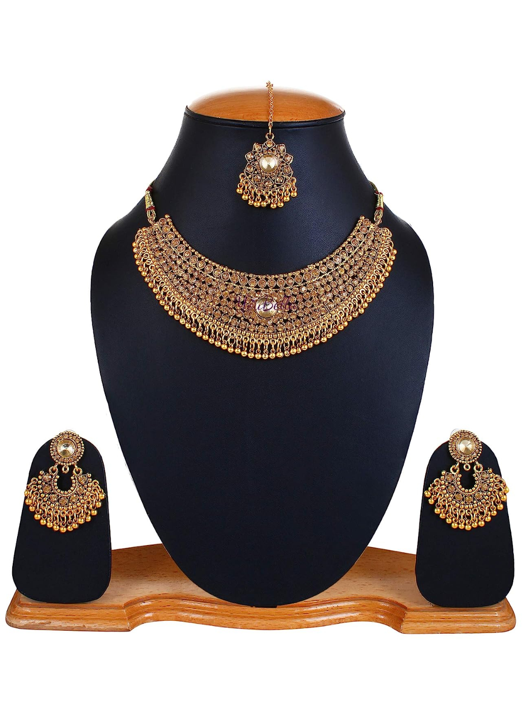 YouBella Gold Plated Alloy Necklace Set for Women - Pack of 2