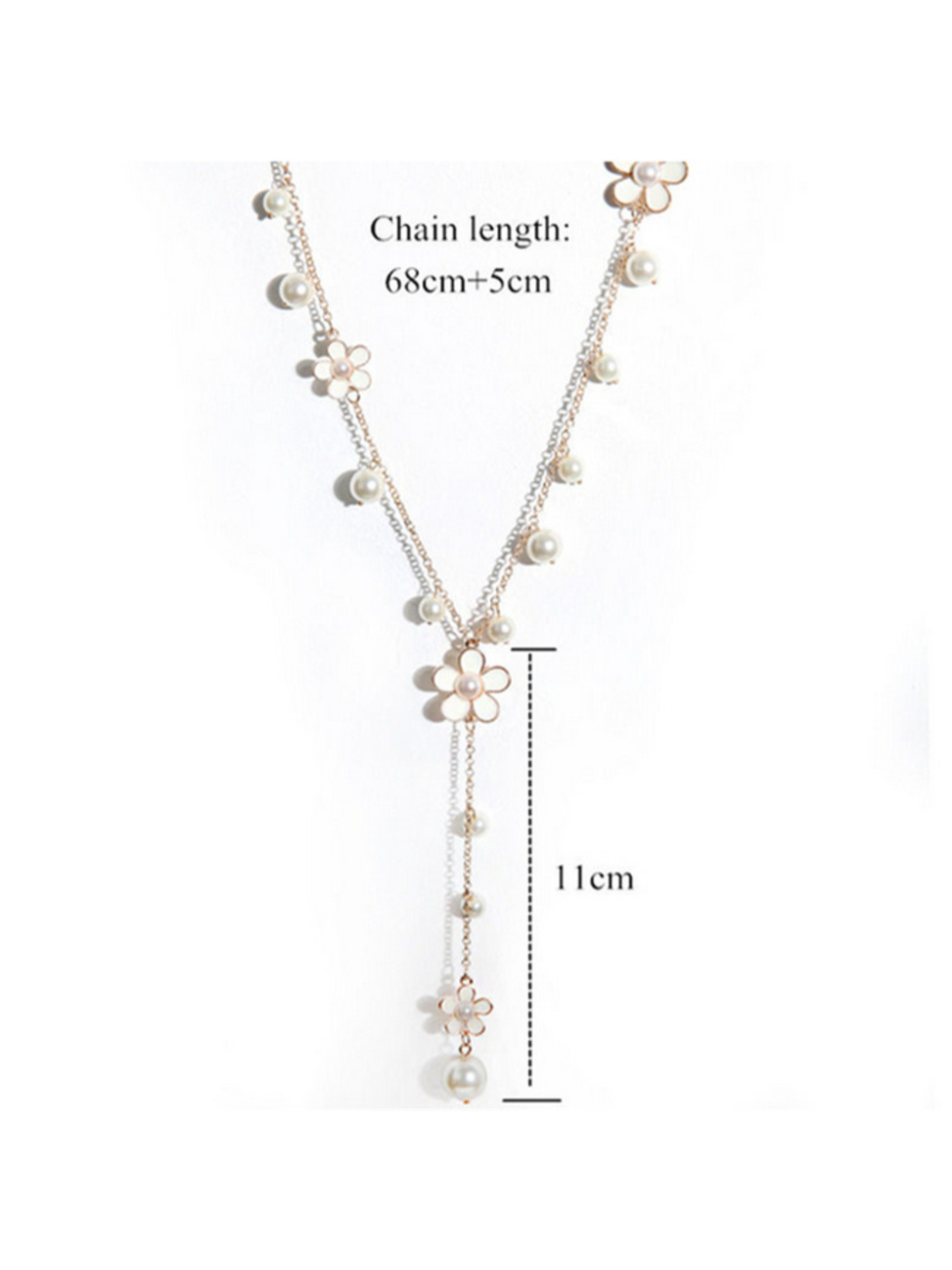 YouBella Fashion Jewellery Stylish Pendants for Girls with Long Chain Pendent Party Necklace for Women & Girls