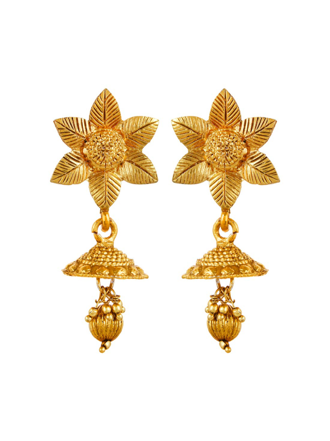 YouBella Stylish Traditional Jewellery Gold Plated Jewellery Set for Women (YBNK_5552)
