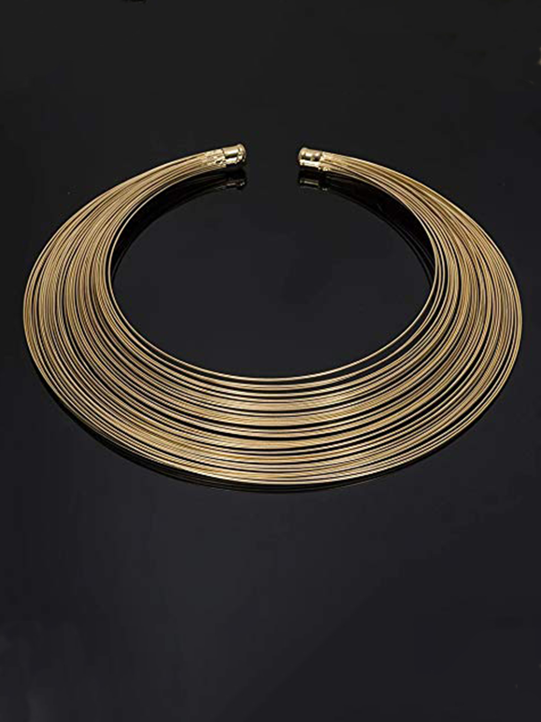 YouBella Women FashionsGold-Plated Chokar Necklace With Bracelet and Eaarrings or Ring combo Jewellery Set