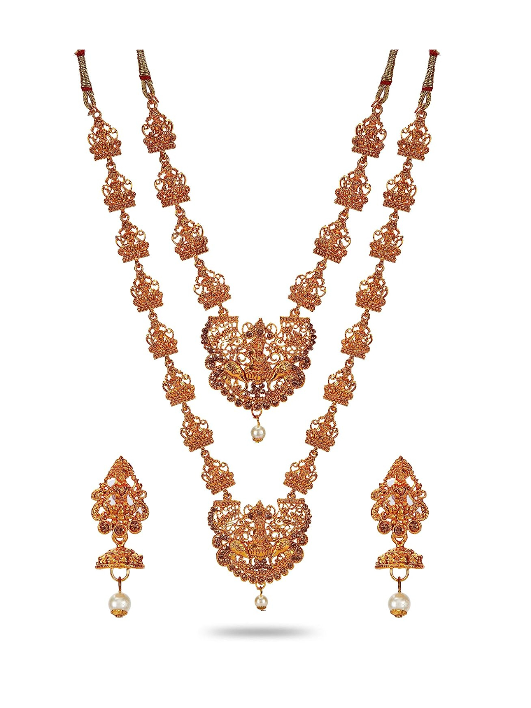 YouBella Jewellery Sets for Women Latest Design Necklace Jewellery set with Earrings For Girls/Women