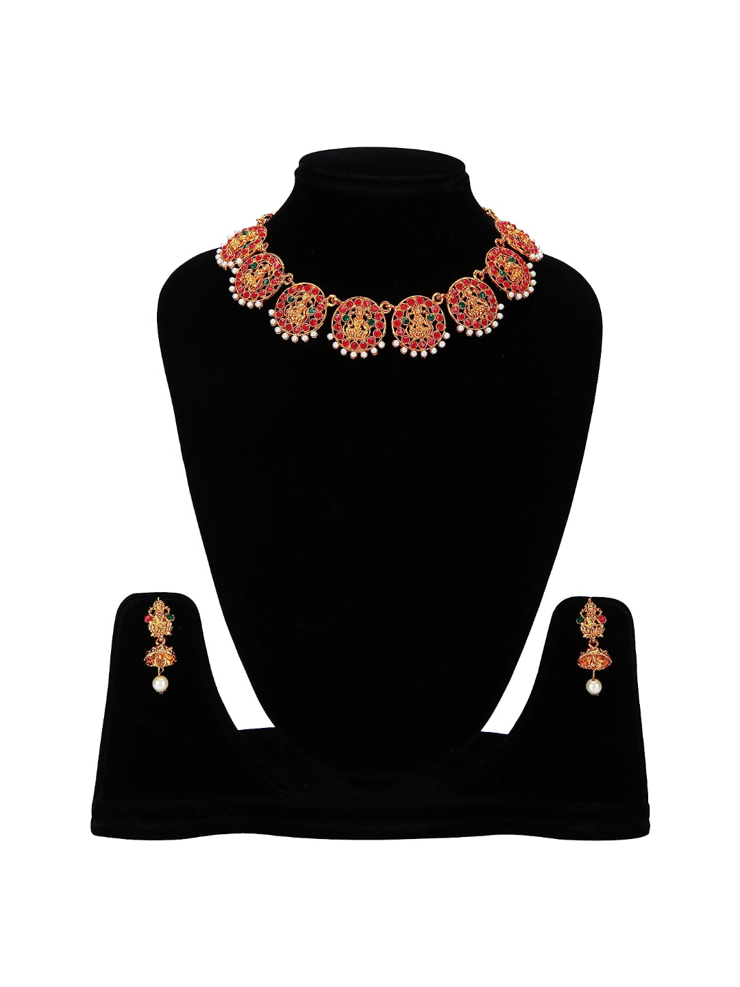 YouBella Jewellery Sets for Women Latest Design Necklace Jewellery set with Earrings For Girls/Women