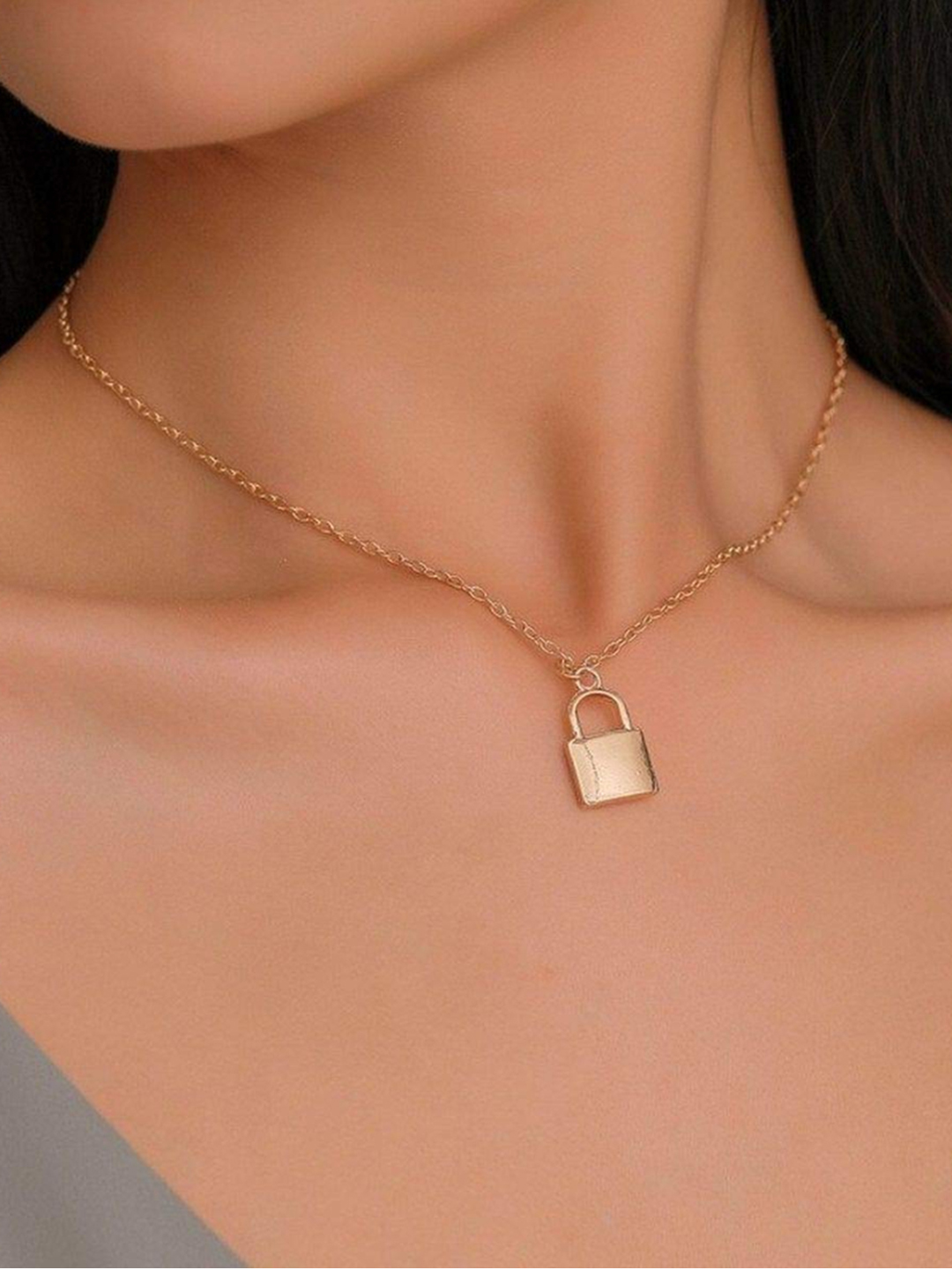 YouBella Jewellery for Women Stylish Pendant Necklace for Women & Girls (Gold) (YBNK_5807)