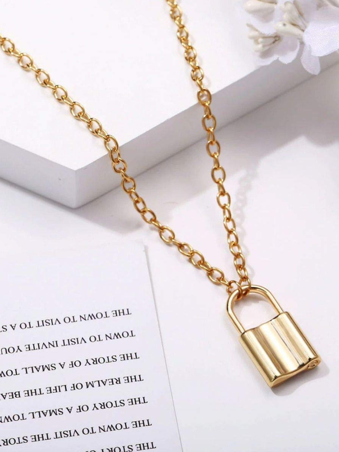 YouBella Jewellery for Women Stylish Pendant Necklace for Women & Girls (Gold) (YBNK_5807)