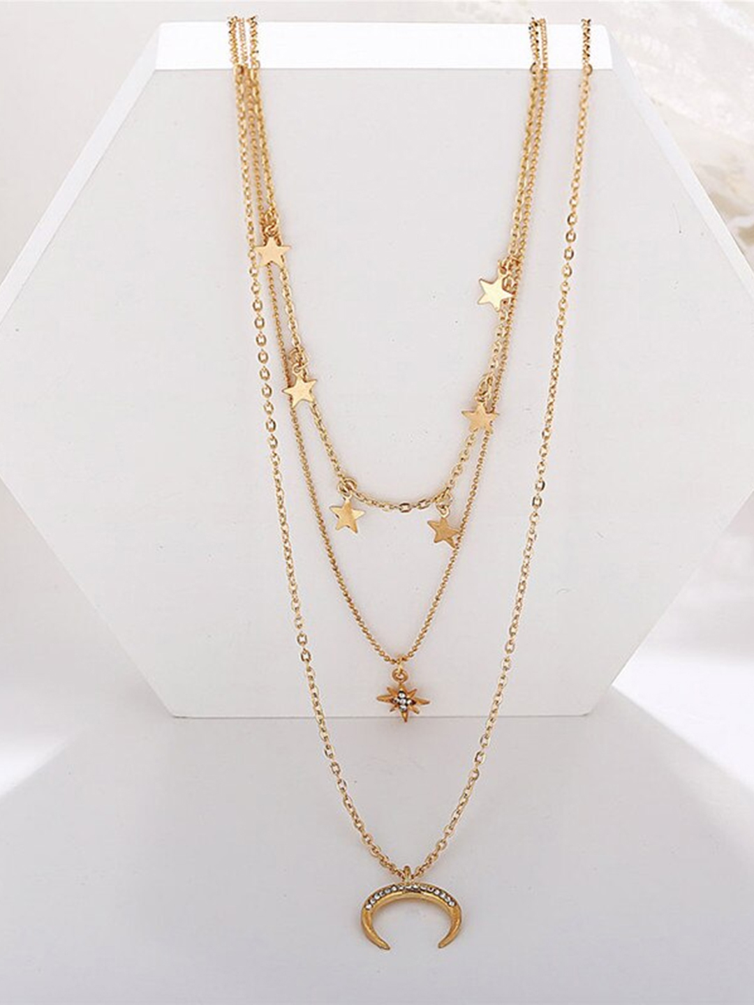 YouBella Jewellery for Women Stylish Pendant Necklace for Women & Girls (Gold) (YBNK_5809)