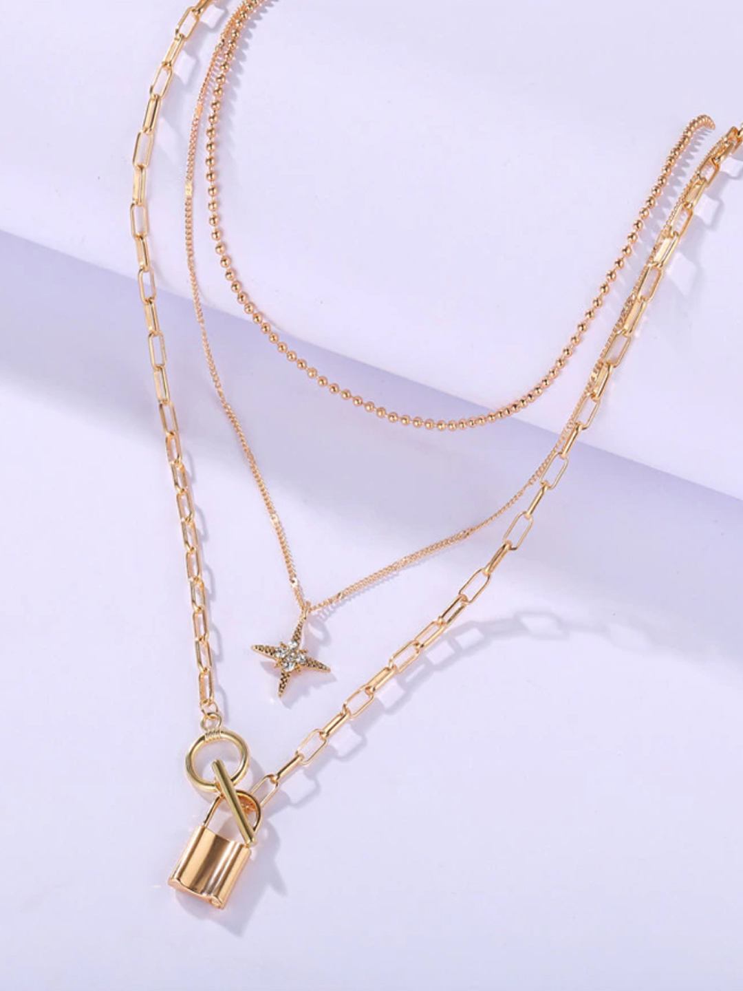 YouBella Jewellery for Women Stylish Pendant Necklace for Women & Girls (Gold) (YBNK_5811)