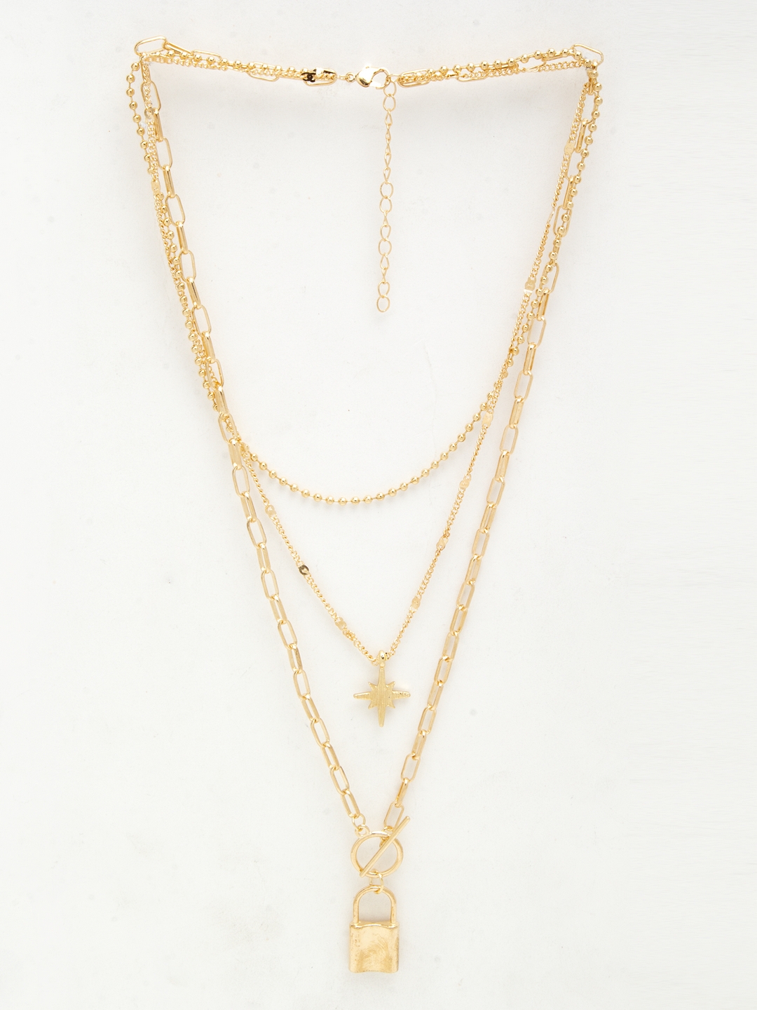 YouBella Jewellery for Women Stylish Pendant Necklace for Women & Girls (Gold) (YBNK_5811)