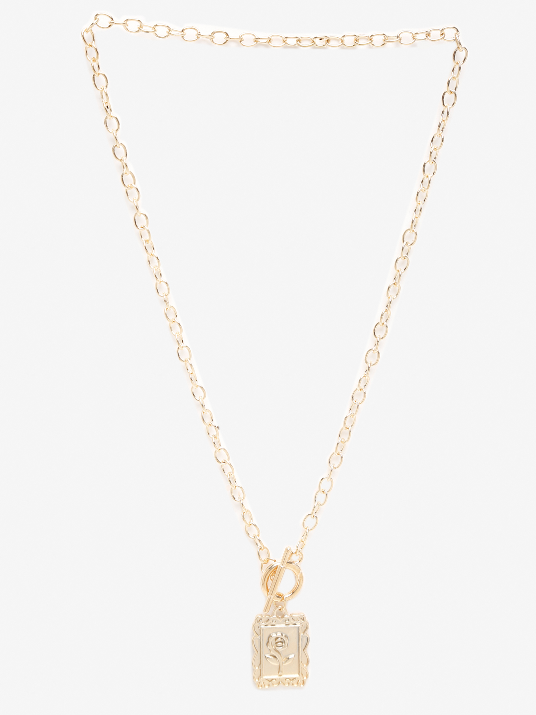 YouBella Jewellery for Women Stylish Pendant Necklace for Women & Girls (Gold) (YBNK_5822)