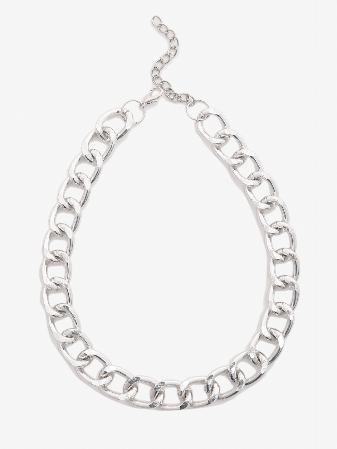 YouBella Jewellery for Women Pendant Necklace for Women & Girls (Silver)