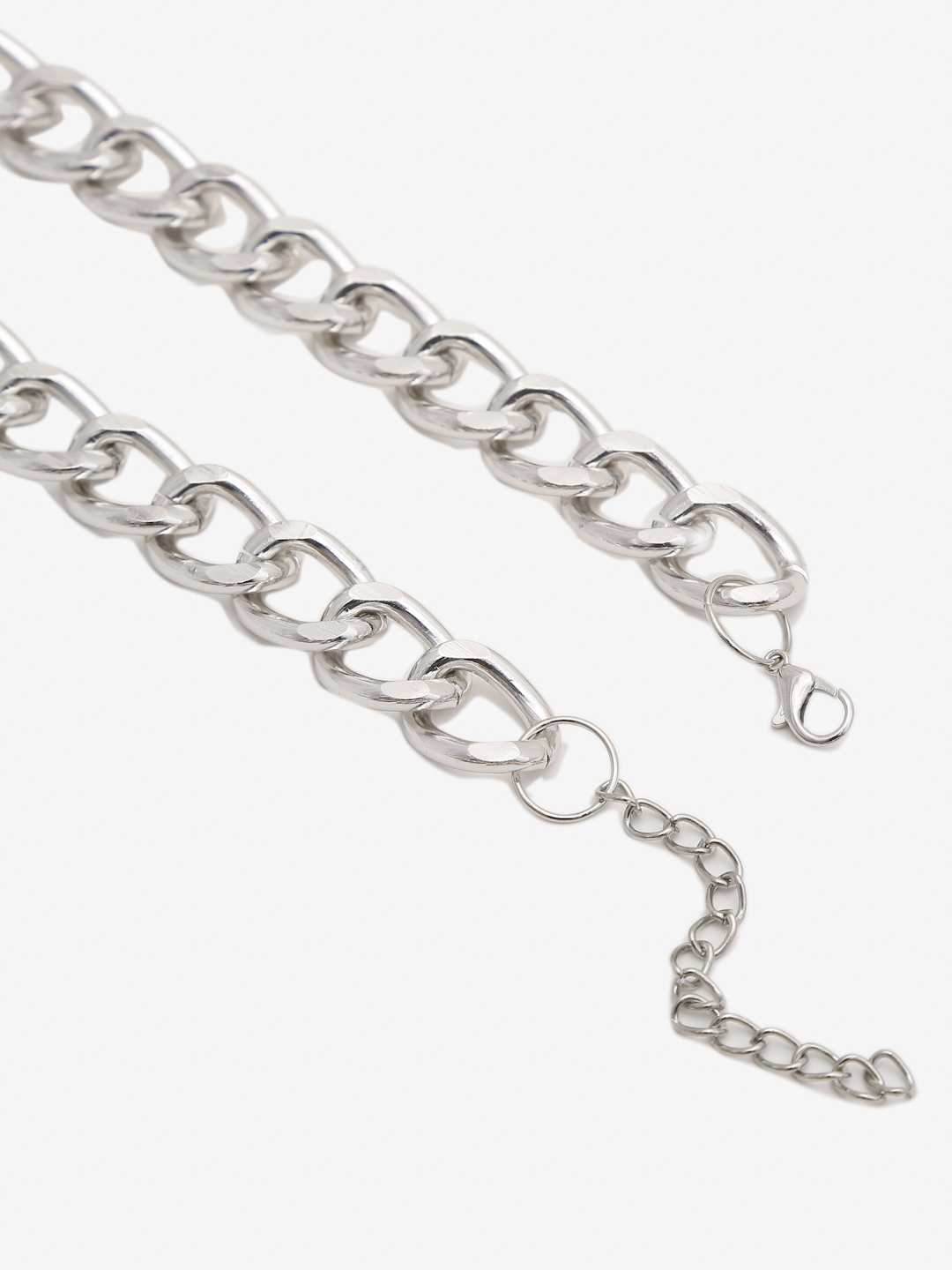 YouBella Jewellery for Women Pendant Necklace for Women & Girls (Silver)