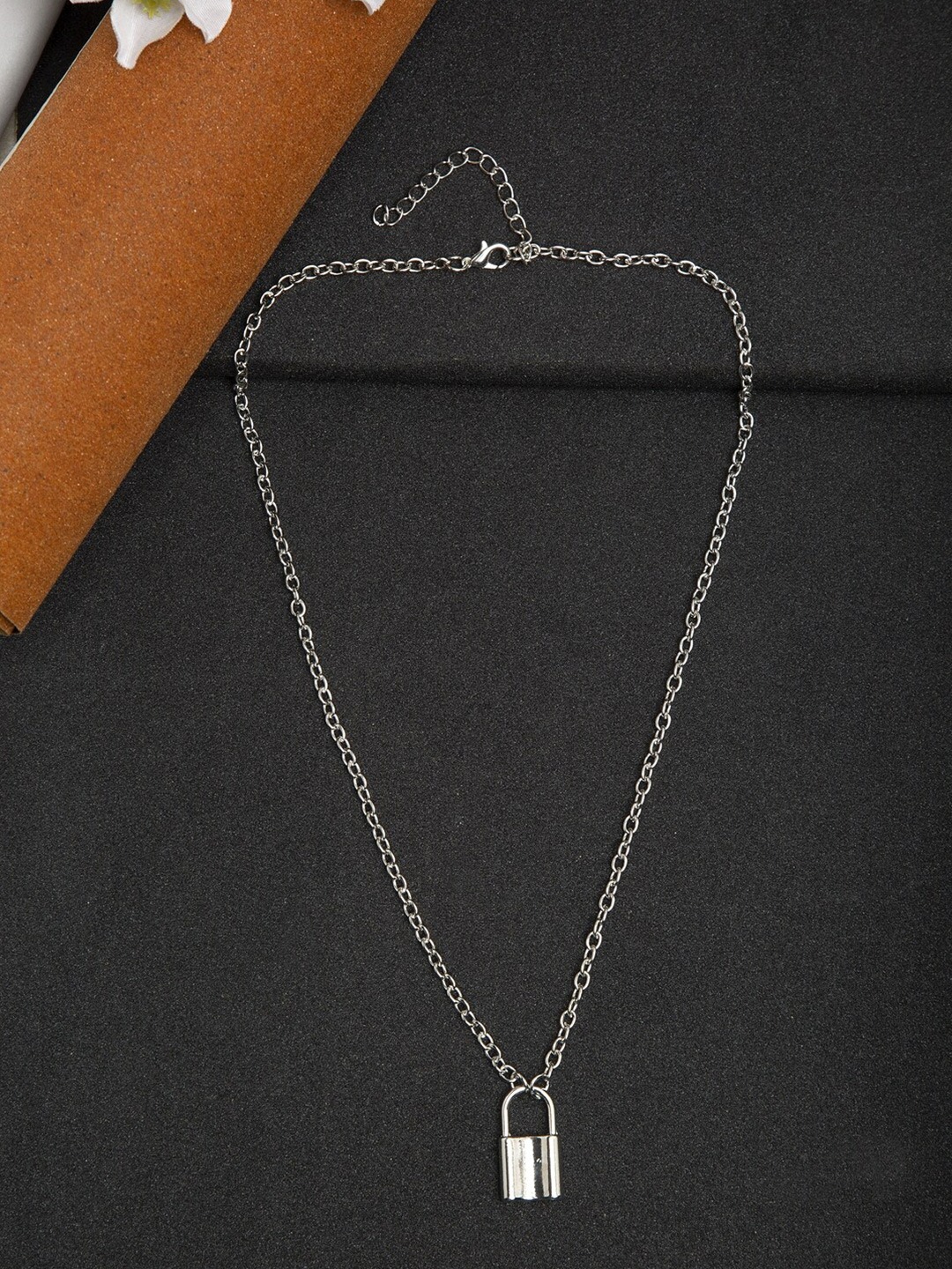 YouBella Gold & Silver-Toned Gold-Plated Chain