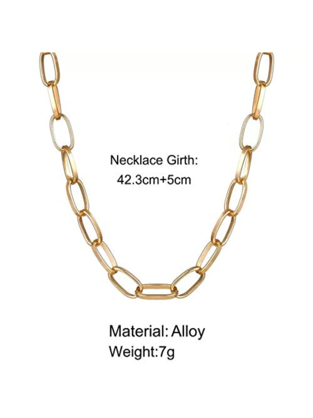 YouBella Jewellery Stylish Combo of Two Necklace Chains for Women and Girls (Style 1)