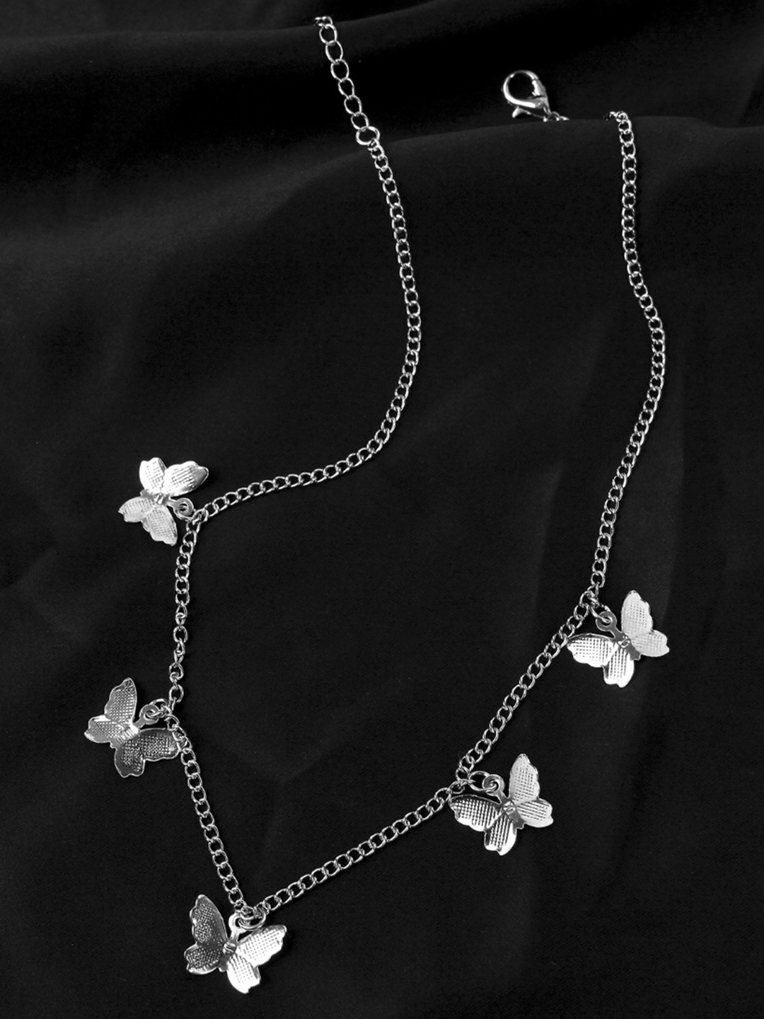 YouBella Jewellery Stylish Combo of Two Necklace Chains for Women and Girls (Style 5)