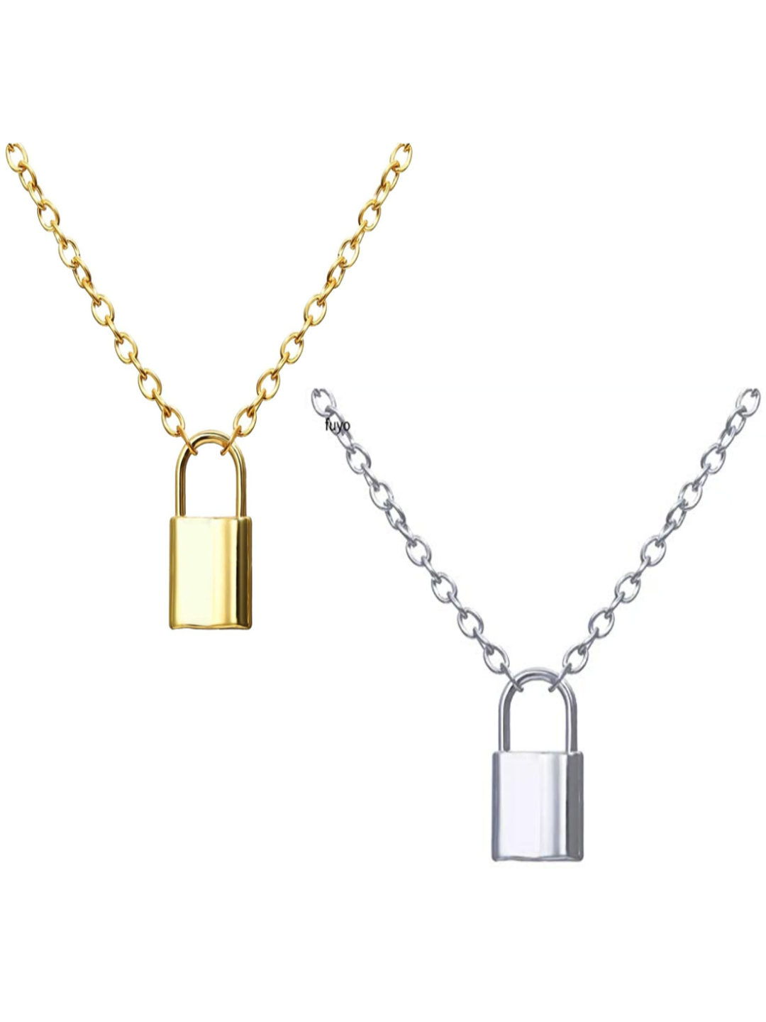 YouBella Jewellery Stylish Combo of Two Necklace Chains for Women and Girls (Style 6)