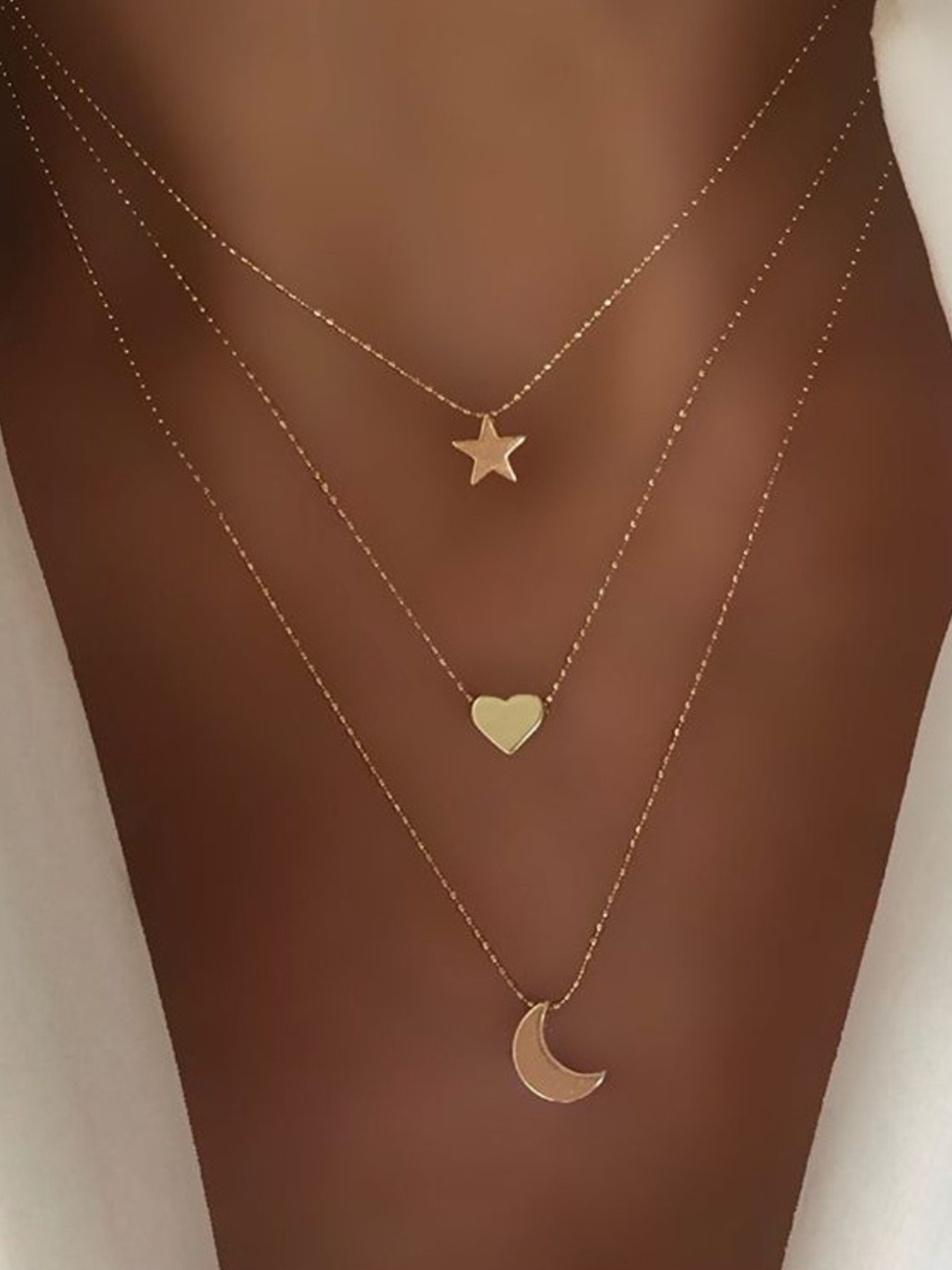 YouBella Jewellery Stylish Combo of Two Necklace Chains for Women and Girls (Style 6)