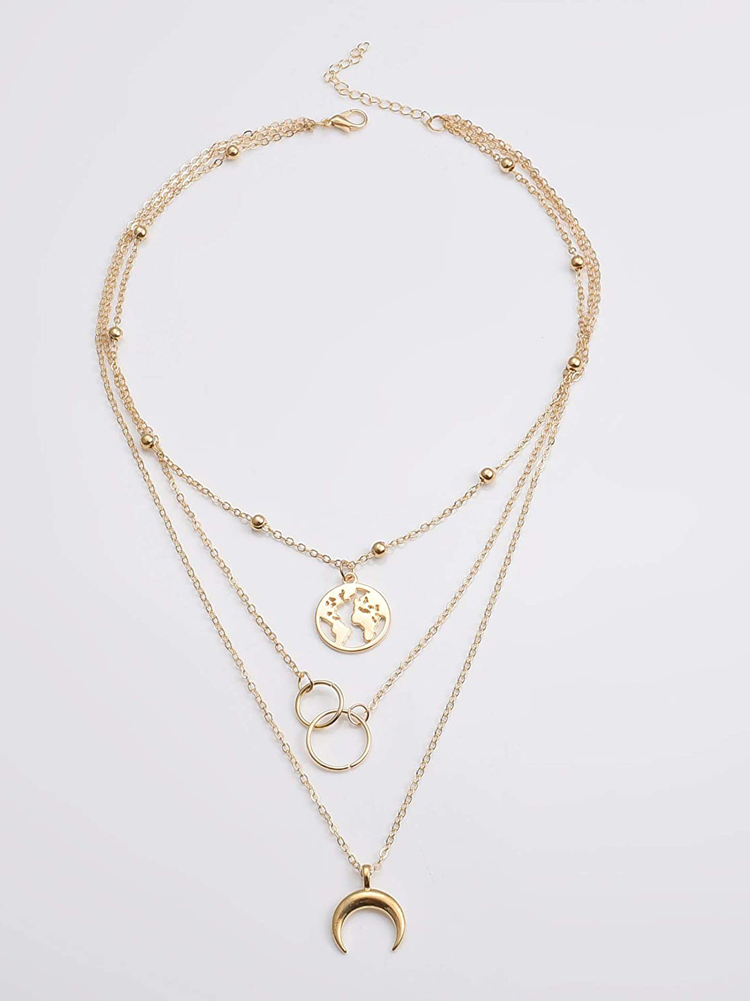 YouBella Jewellery for Women Stylish Pendant Necklace for Women & Girls (Gold) (YBNK_5962)